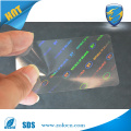 High quality anti-counterfeit adhesive transparent hologram sticker sheet